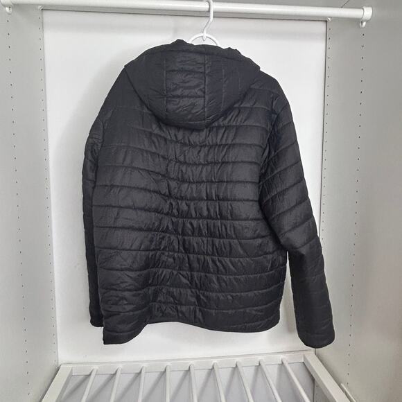 Outdoor Ventures Hooded Puffer Jacket – Black – Size XL – Nylon Shell - Picture 4 of 5